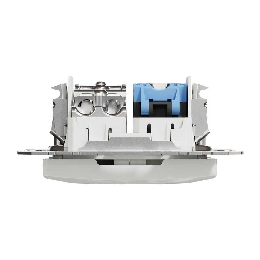Розетка Schneider Sedna Design белая компьютерная RJ45 Cat.6 UTP+TV ( SDD111469T )
